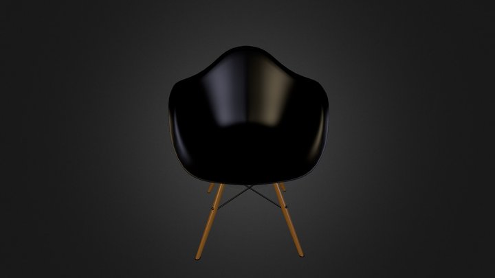 Eames Armchair 3D Model