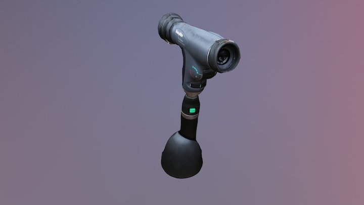 Welch Allyn Panoptic Ophtalmoscope 3D Model