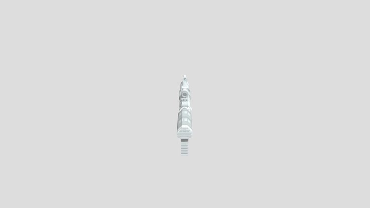 dm-28 ( low poly ) model, not textured 3D Model