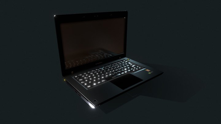 Gaming Laptop - Computer 3D Model