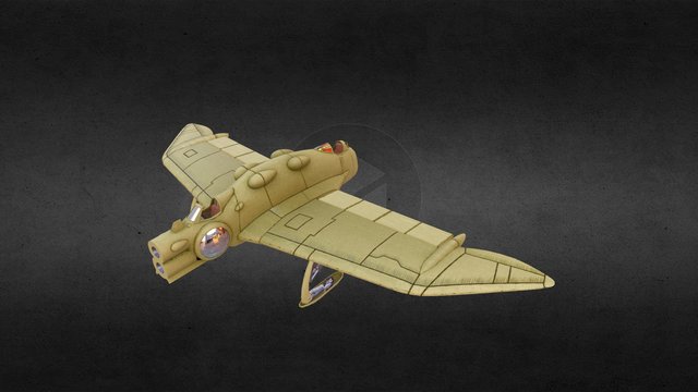 Gunship 3D Model