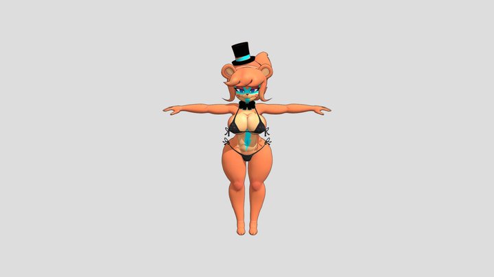 Glamrock Frenni Bikini 3D Model