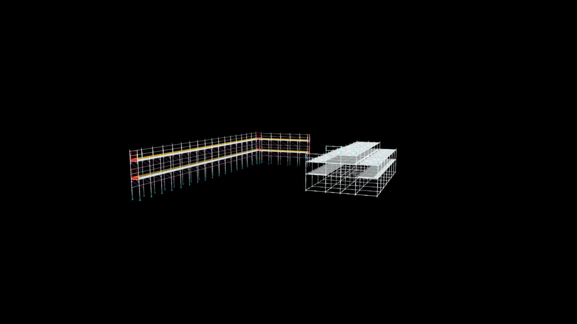 Rebuild Costruzioni - Magazzini  Platea_3D