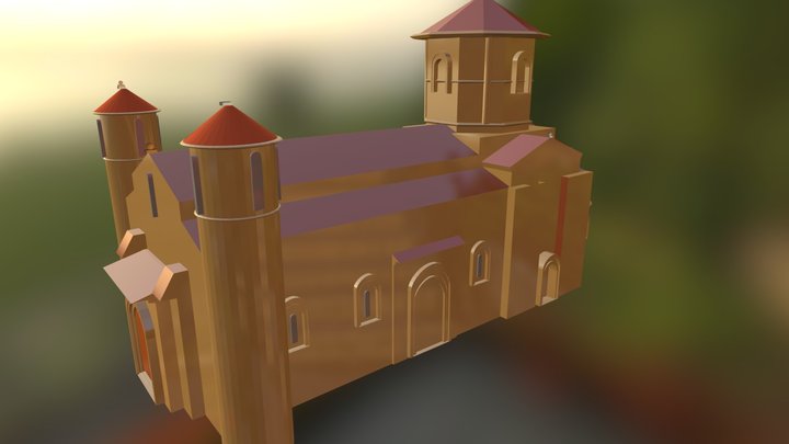 San Martin de Fromista 3D Model