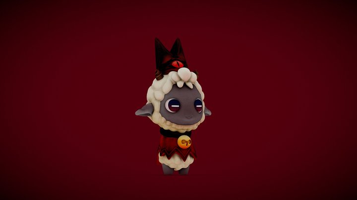 Cult of the Lamb 3D Model