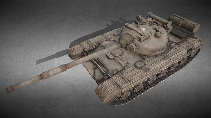 T_72 3D Model