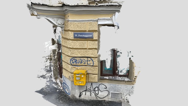 Mailbox in Vienna 1220 3D Model