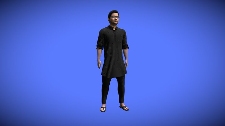 3D self-model 3D Model