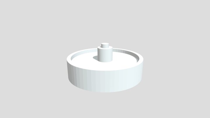 Mall Fountain 3D Model