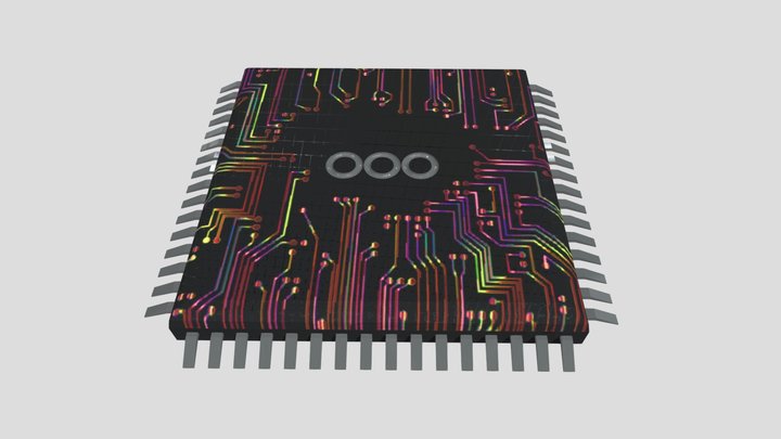 Chip 3D Model