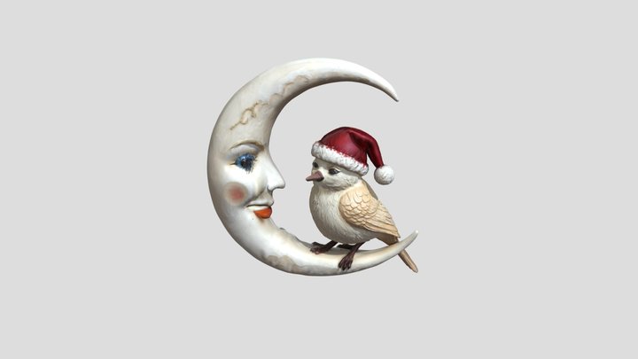Moonlit Holiday Cheer 3D Model