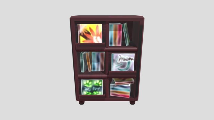 [Animal Crossing: New Leaf] CD Shelf – Kostenloses 3D-Modell STL