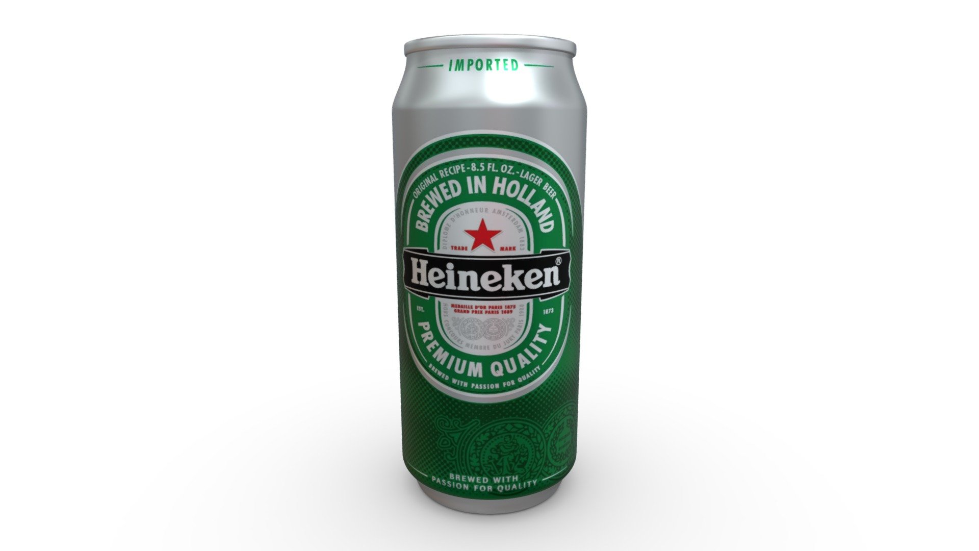 Heineken Big Can 3d Model By Functionalresearch3d Functionalresearch 391f108 Sketchfab 