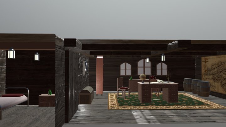 ship 3D Model
