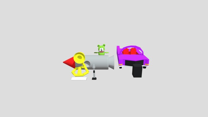 Gummibar Pete Dodd 3D Model