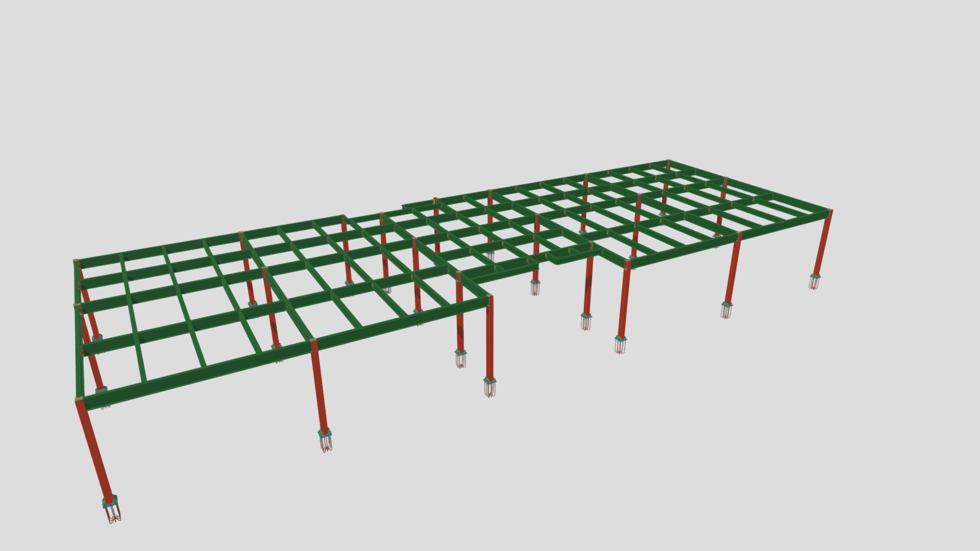 3d Estrutural Mezanino Parafusado
