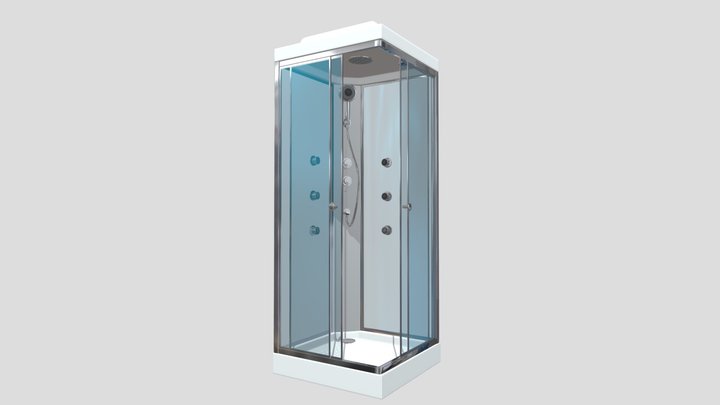 Cabine shower 2 3D Model