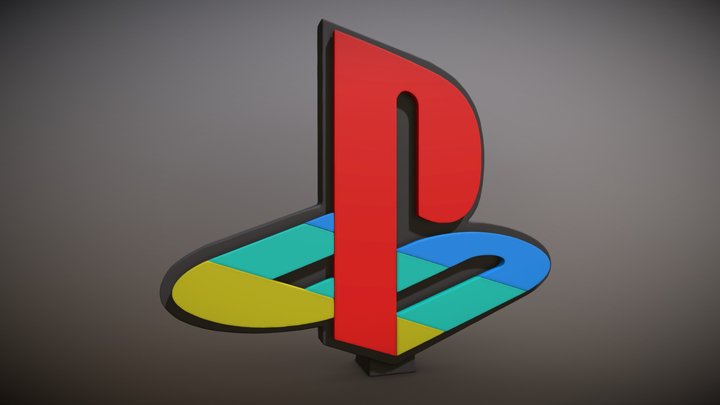 Ps Logo 3D Model
