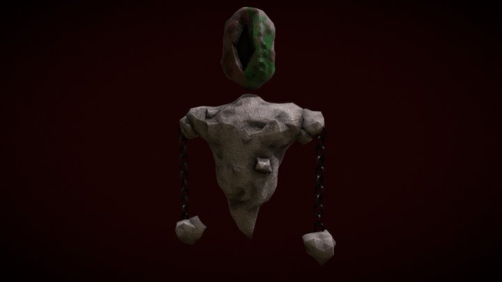 SCP 173 idea 3D Model