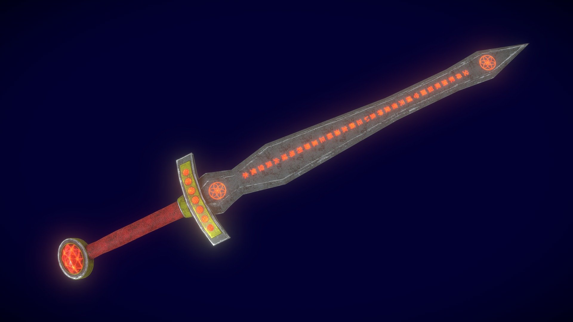 Magic sword 2.0 - 3D model by tiposliva [3924e7f] - Sketchfab