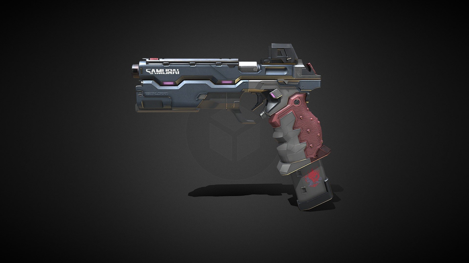 Apex Legends RE-45 Pistol Chrome Fury - Download Free 3D model by