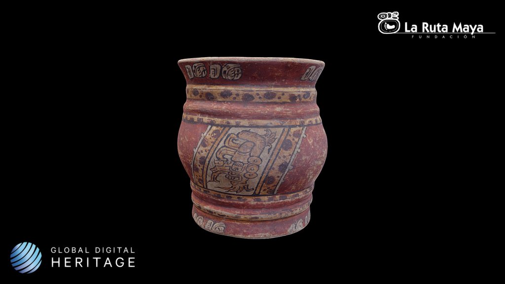 Vase with K'awiil Deity