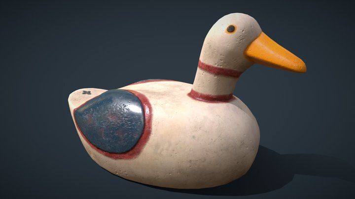 Clay Duck 3D Model