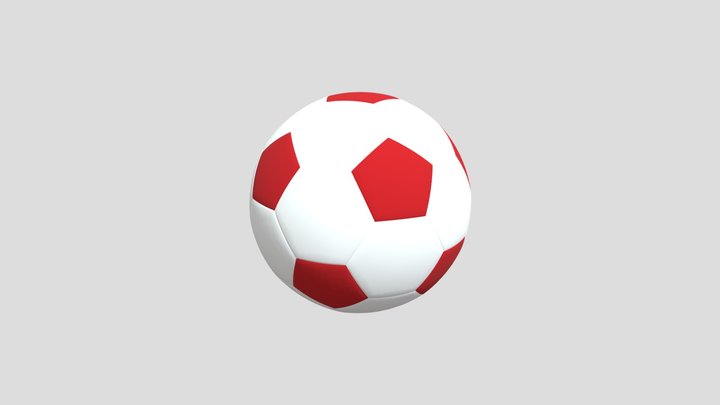 PolyField Strikers- FootBall 3D Model