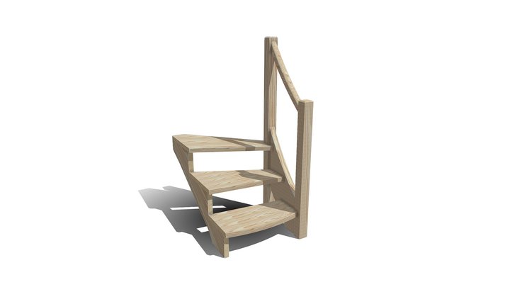 Escalier de scène 3D Model