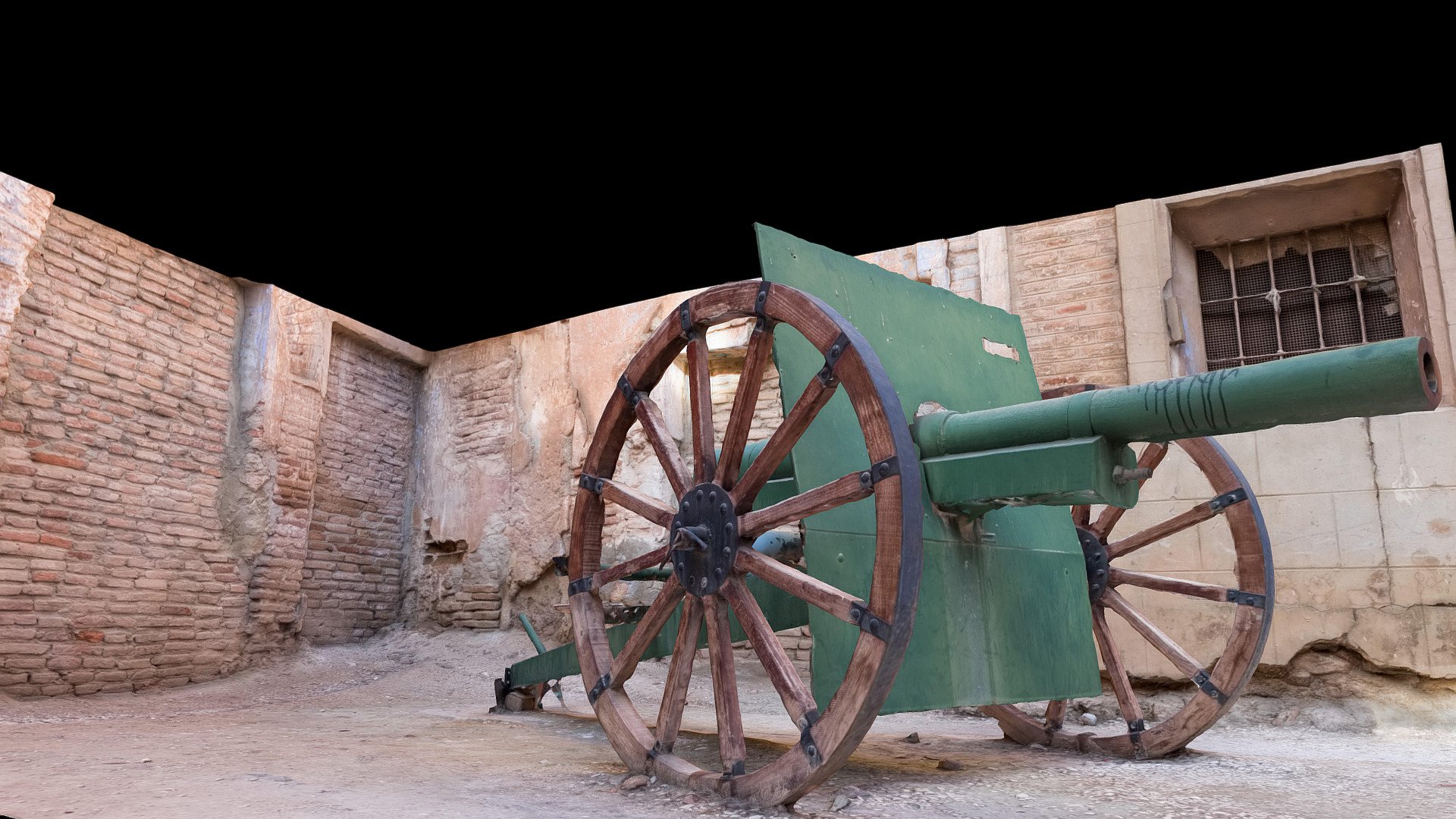 Cannon scan, battle of Belchite