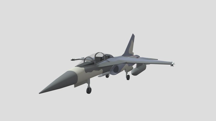 AIDC F-CK-1B "Ching-Kuo" IDF 3D Model