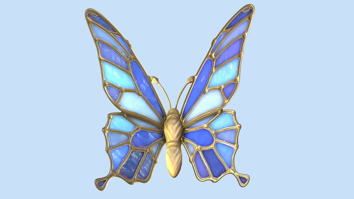 Stained glass Butterfly