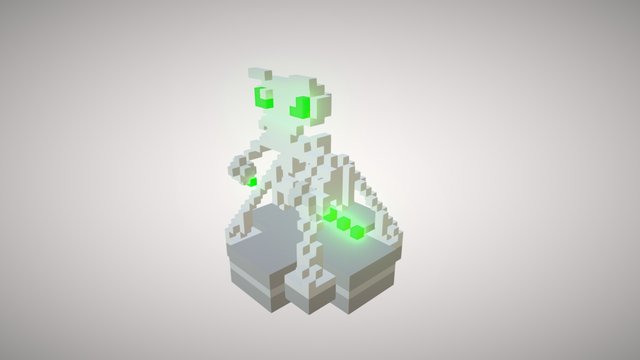 Pawn White 3D Model