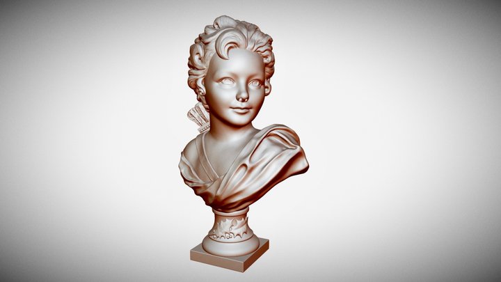 Bust of Cupid 3D Model