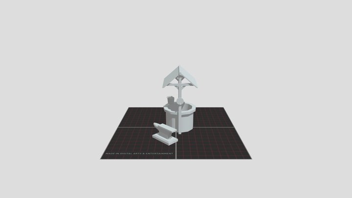 Forest Loner - 3 simple props 3D Model