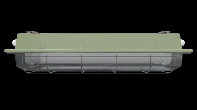 SANSHIN FLC-2268 WITH GUARD IP66 3D Model
