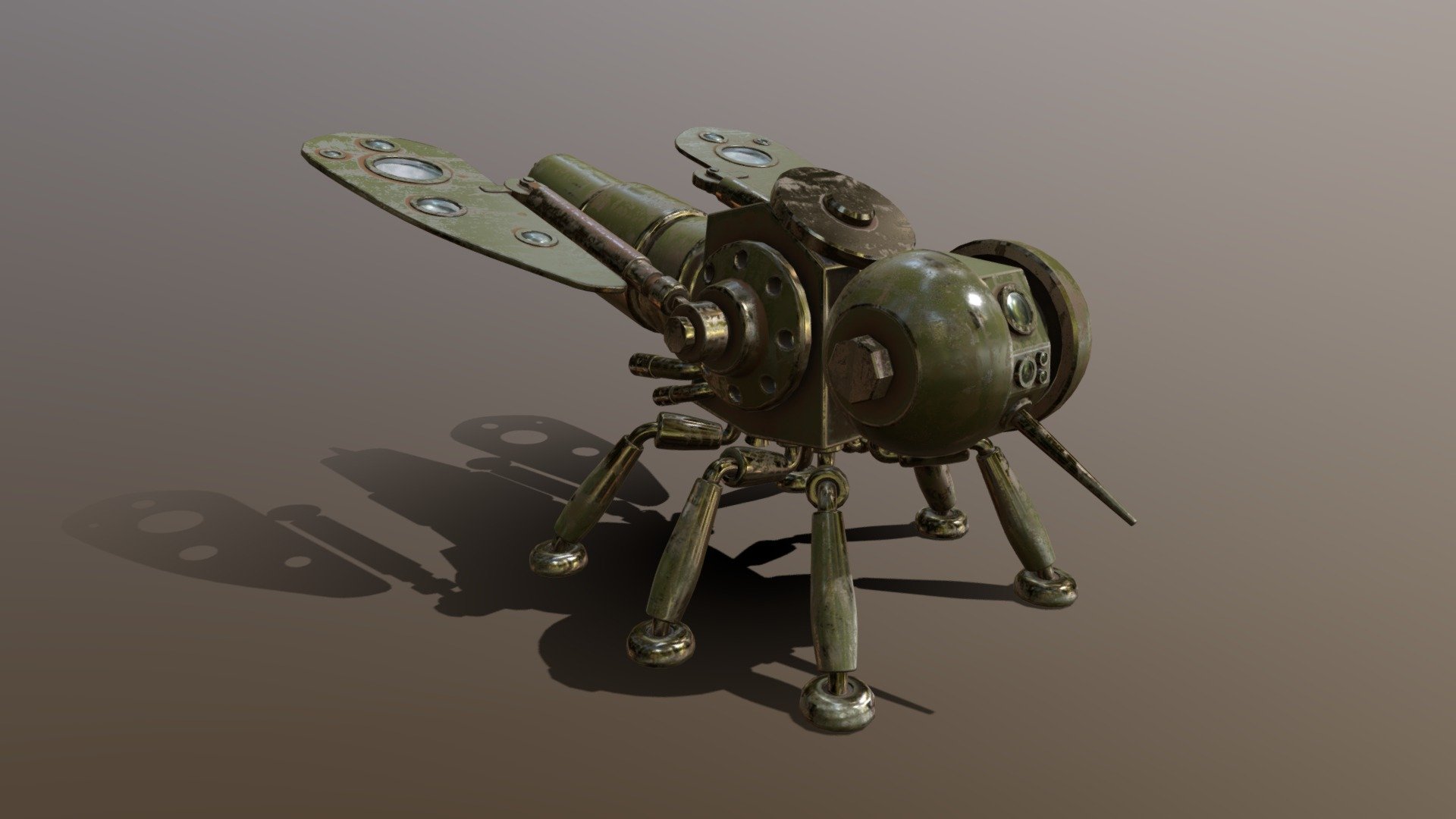 Stylized Mechanical Mosquito - 3D model by Art-Teeves [3929120] - Sketchfab