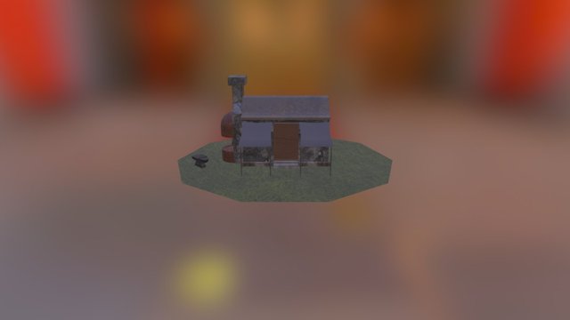 Dwarf House Model 3D Model