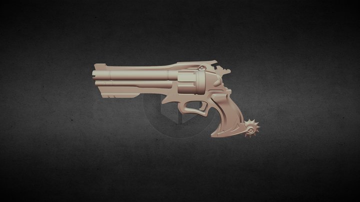 Револьвер 3D Model