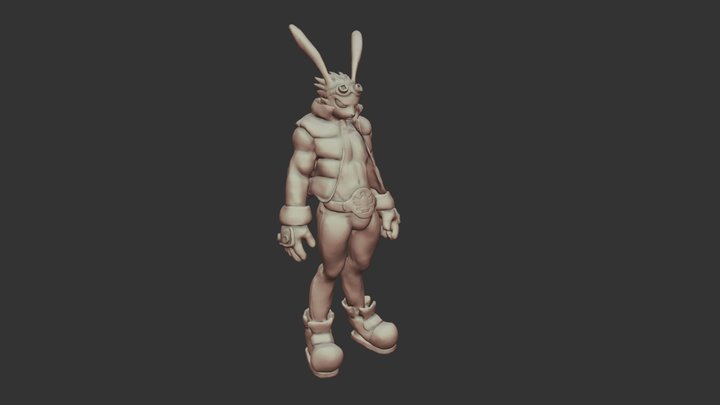 King Kazma re-worked 3D Model