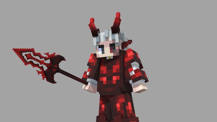 Demon Set 3D Model
