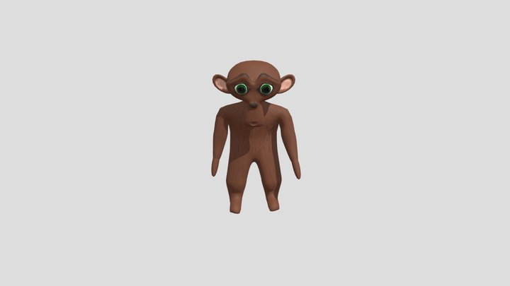 Monkey 3D Model