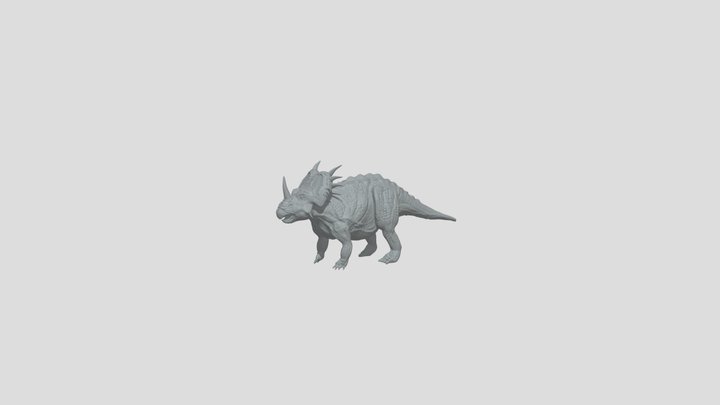 Styracosaurus 3D Model