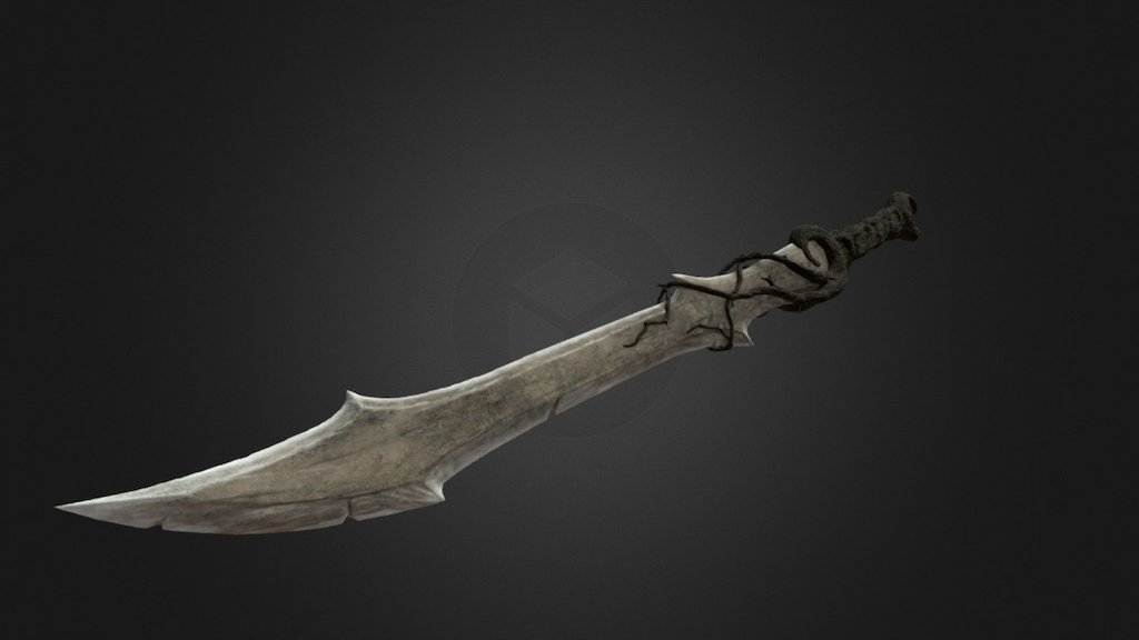 SwordOfRoots - 3D model by marti3D [3930a3e] - Sketchfab