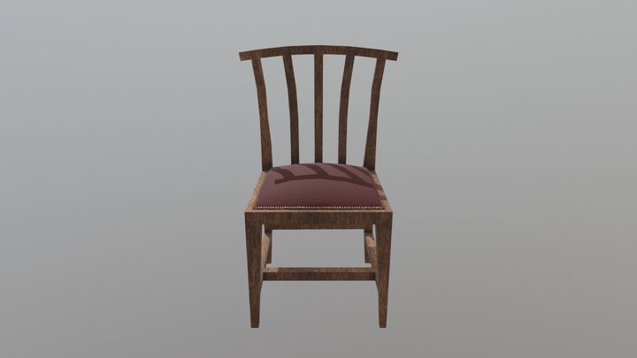 18th Century Chair 3D Model