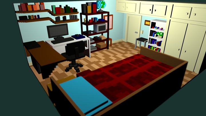 My bedroom 3D Model