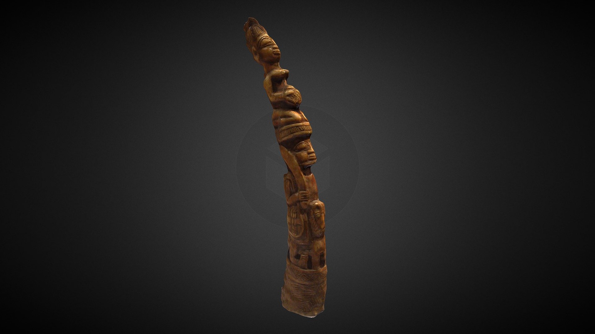 Iroke Ifa (Divination Tapper) - Download Free 3D model by light_heists ...