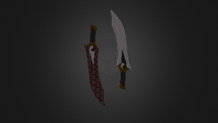 Kanshou and Bakuya 3D Model