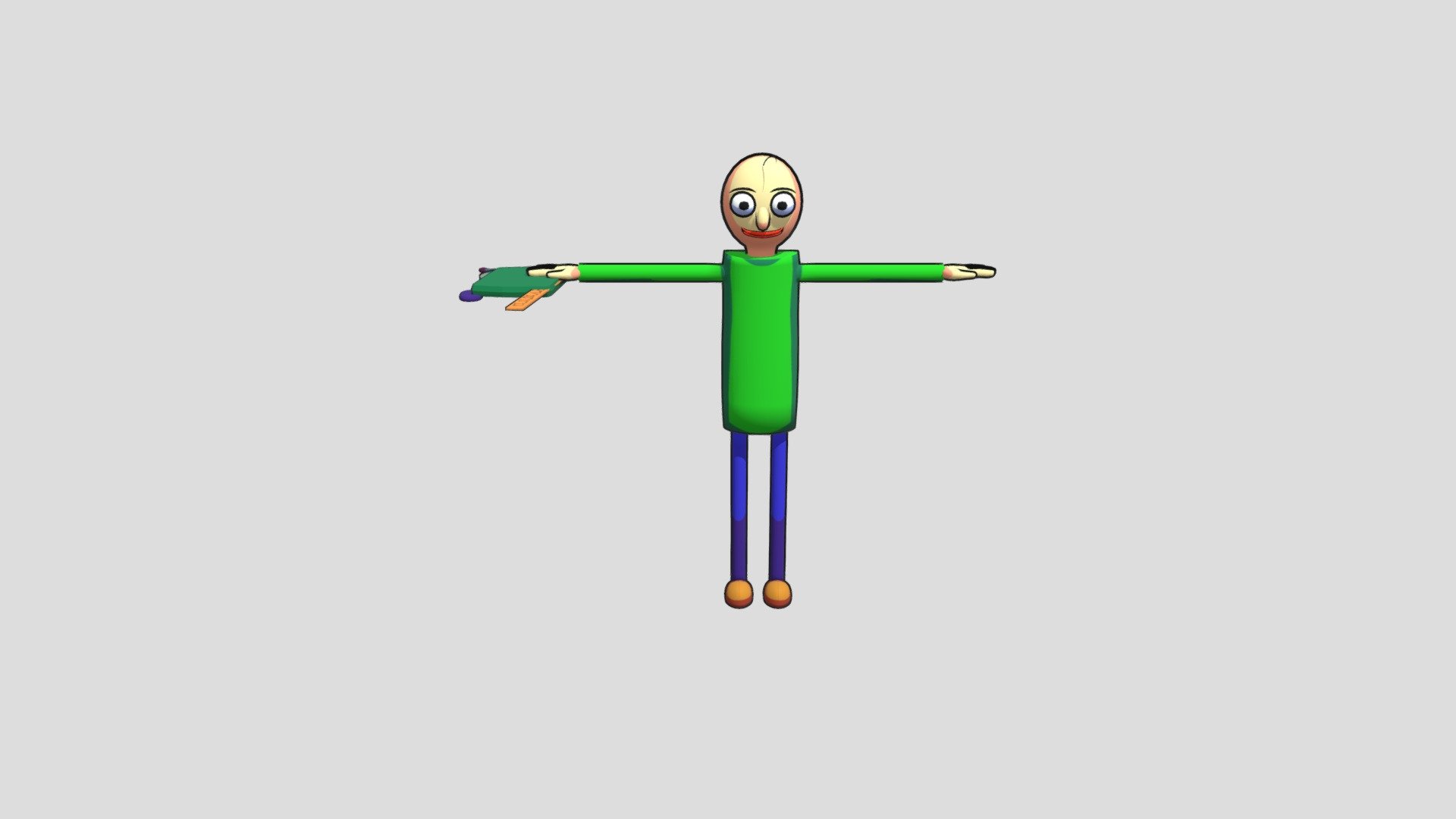 baldi_fnf (1) - 3D model by jl4778056 [3932804] - Sketchfab