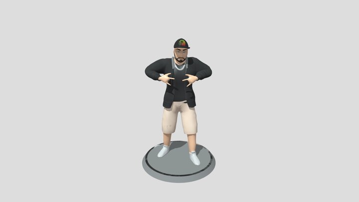 Kill Bill The Rapper: Character Design 3D Model
